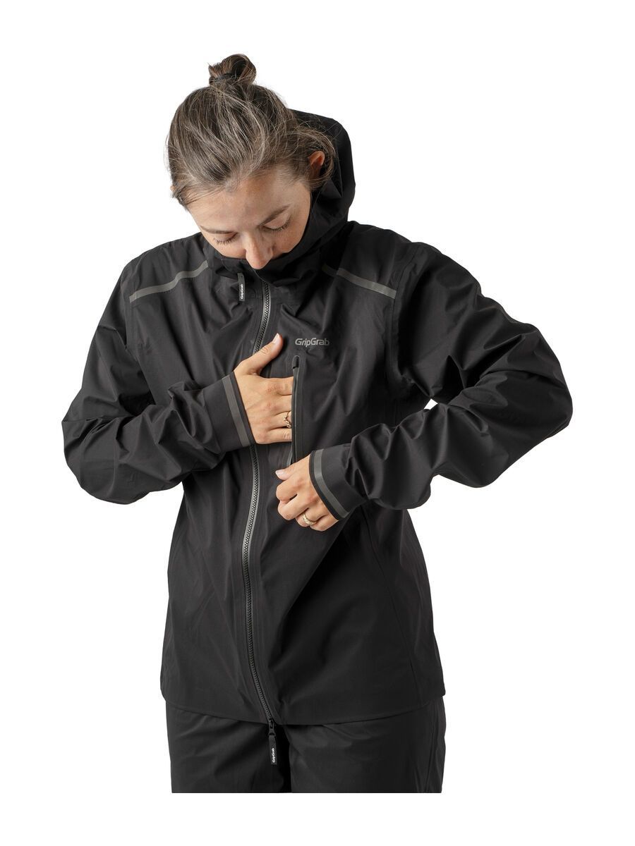 GripGrab EXPLR Waterproof Lightweight Jacket, black - Bild 8