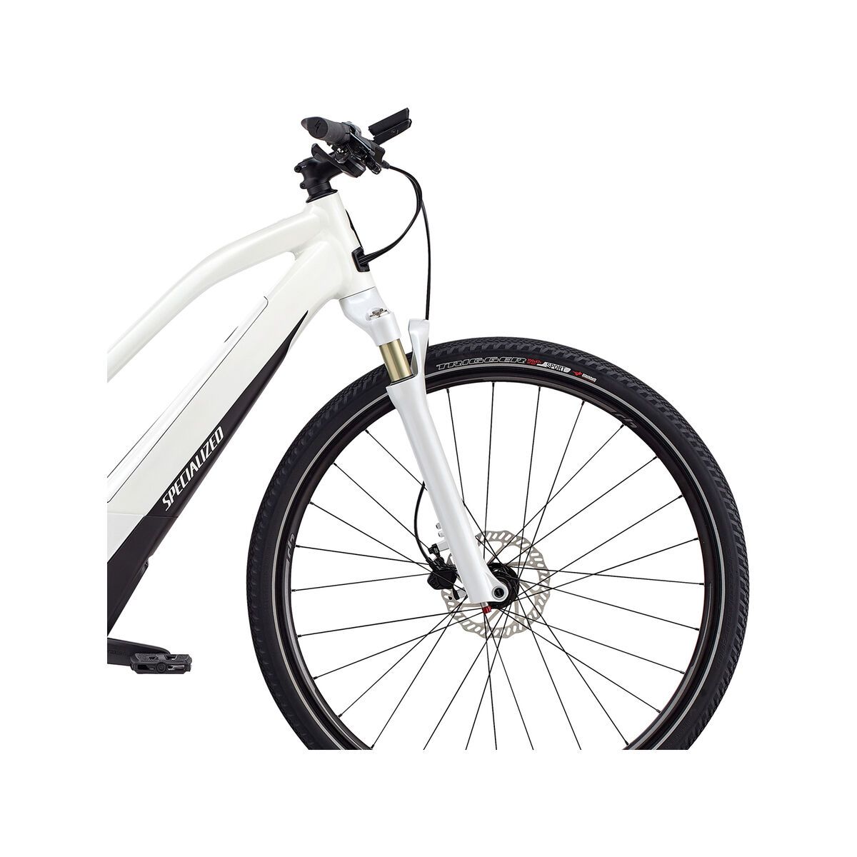 Specialized Women's Turbo Vado 2.0, satin metallic white silver/black - Bild 7