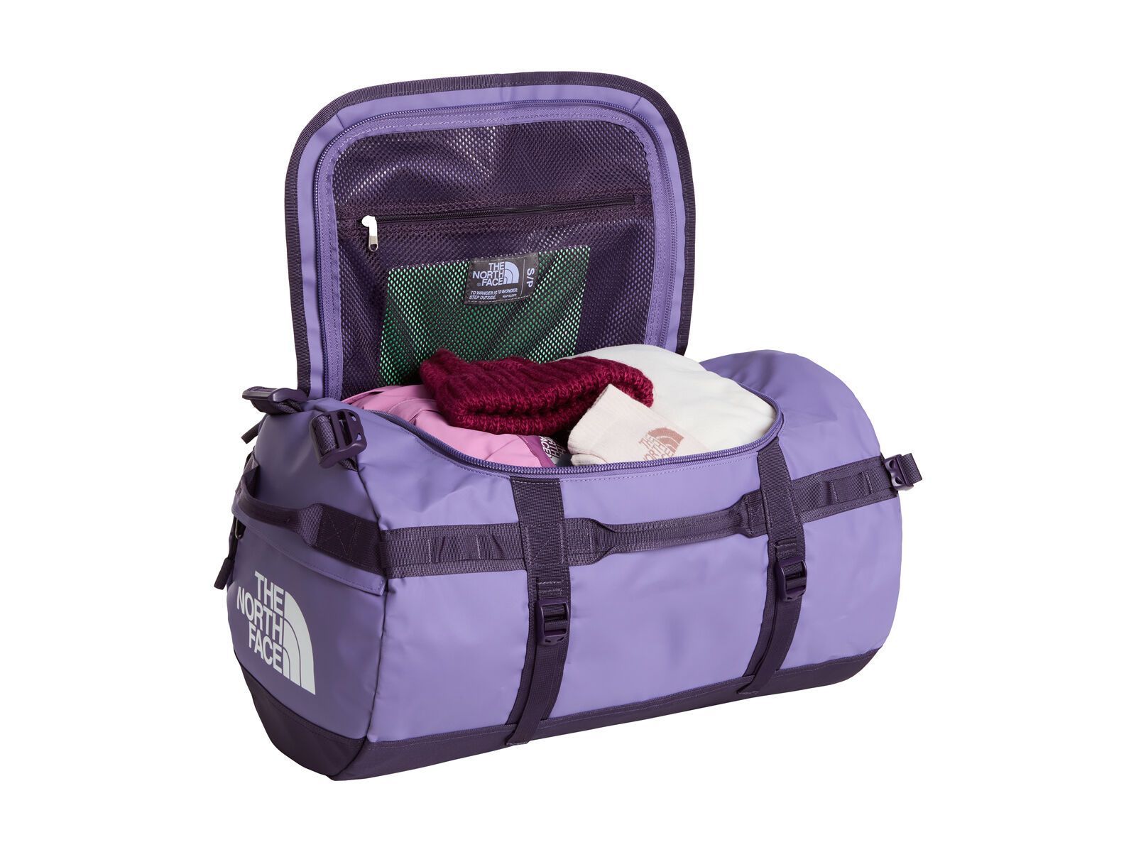 The North Face Base Camp Duffel 50L - S, grounded plum/endless d - Bild 3