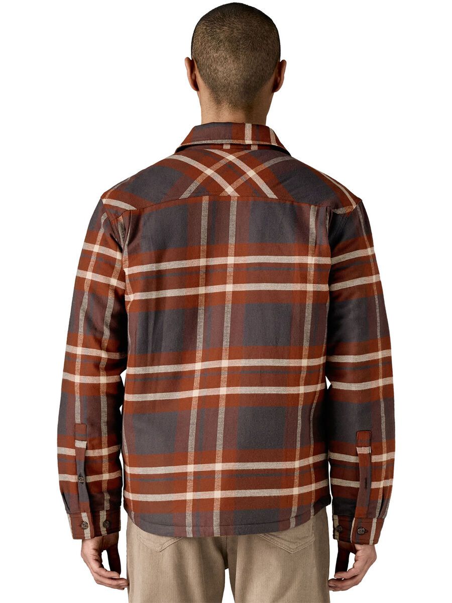 Patagonia Men's Lightweight Insulated Fjord Flannel Shirt Ashore, ink black - Bild 4