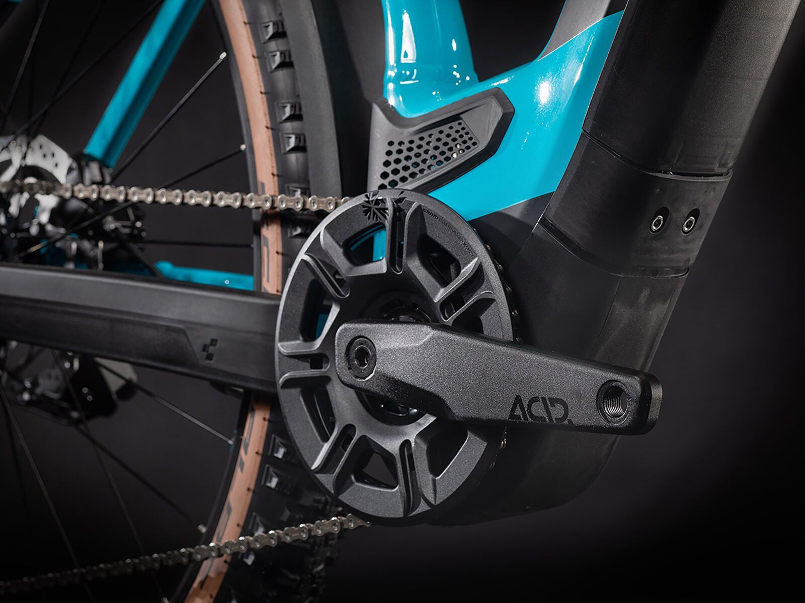 Cube Reaction Hybrid Pro Allroad 625 29 Trapeze, petrol´n´orange - Bild 3