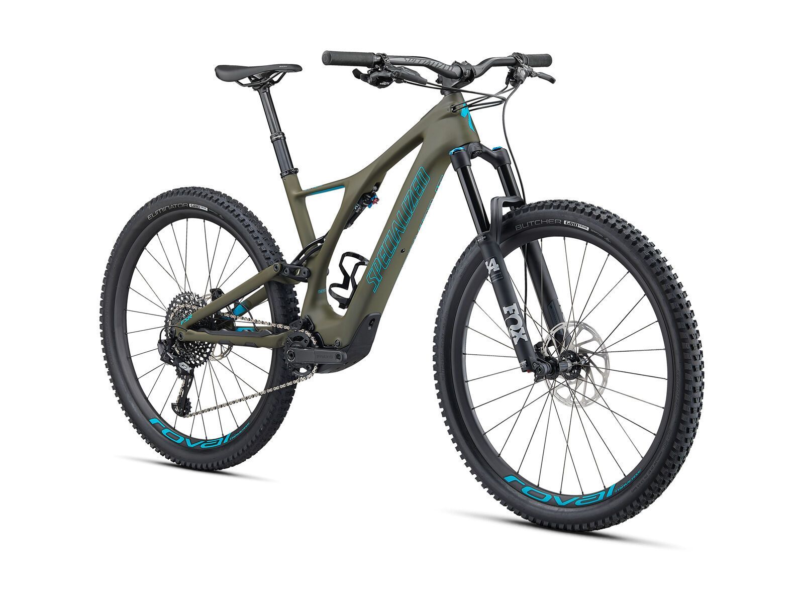 Specialized Turbo Levo SL Expert Carbon, oak green/aqua - Bild 2