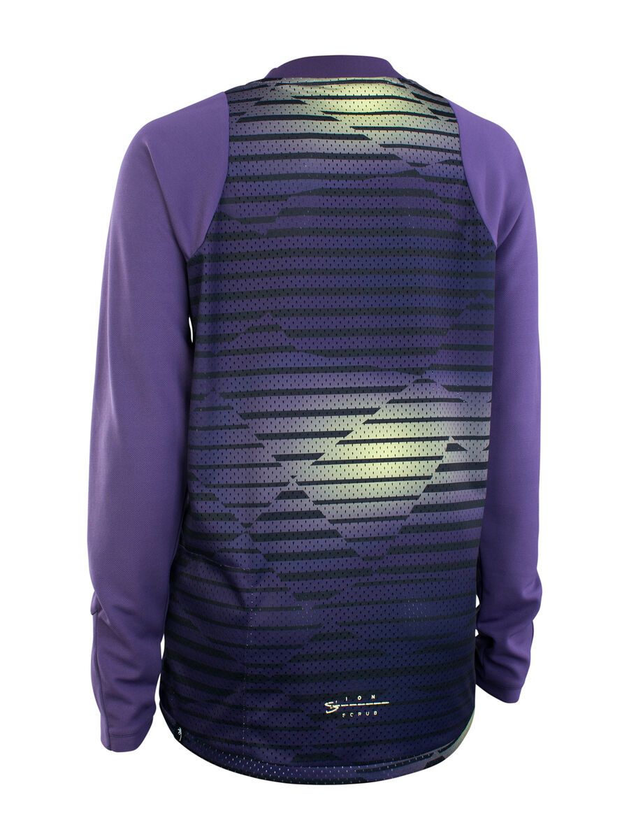 ION MTB Jersey Long Sleeve Scrub Women, dark-purple - Bild 2