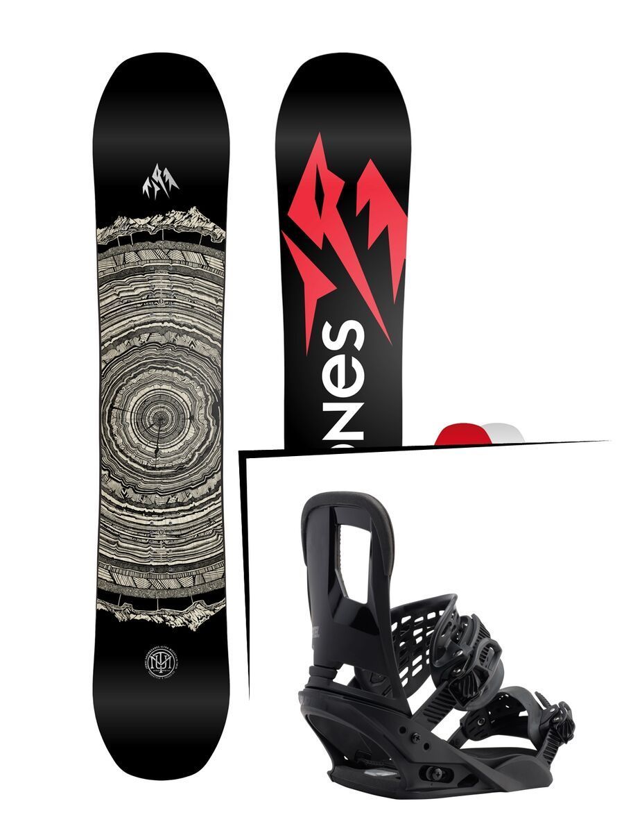 Set: Jones Ultra Mountain Twin 2017 + Burton Cartel (1712700S) - Bild 1