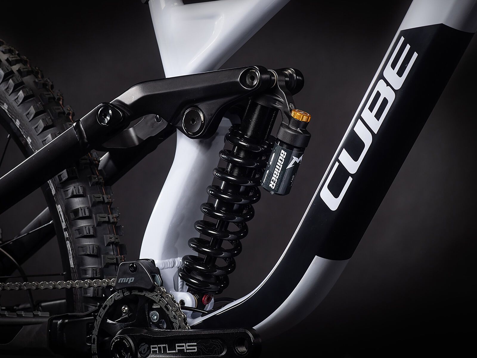 Cube TWO15 Race 27.5, flashwhite´n´black - Bild 4