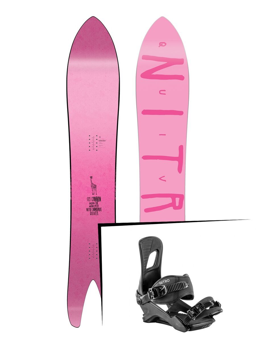 Set: Nitro Quiver Cannon 2019 + Nitro Rambler dark night - Bild 1