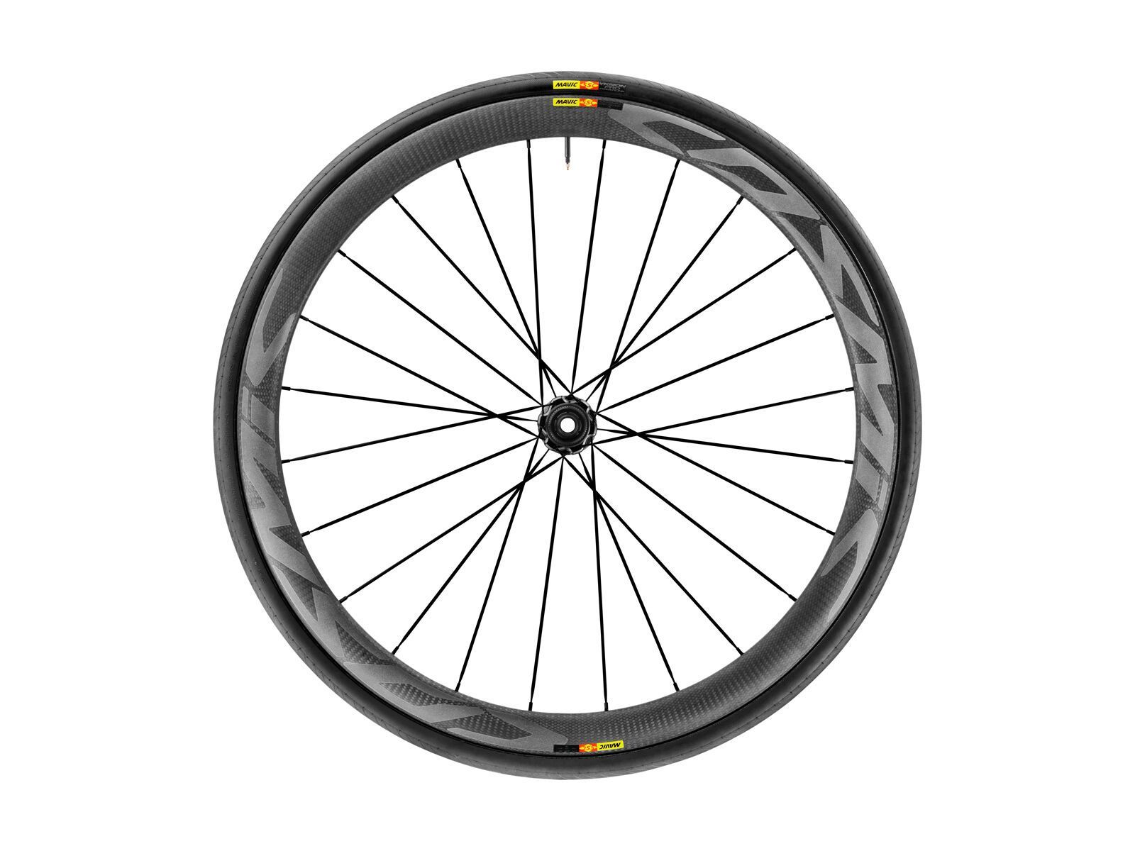 Mavic Cosmic Pro Carbone SL C Disc - 12x142 / Shimano/SRAM, inkl. 25C Reifen, black - Bild 1