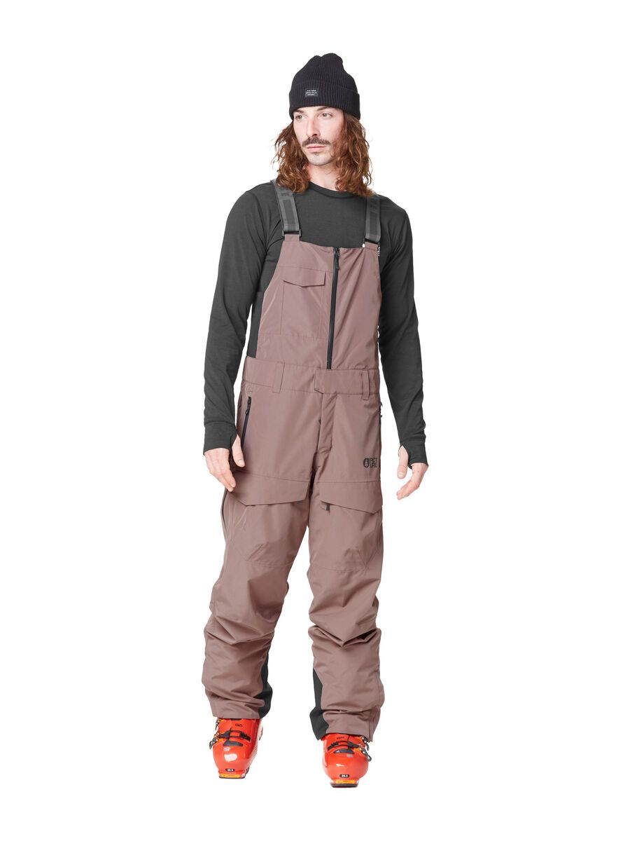 Picture U28 Bib Pants, deep taupe - Bild 4