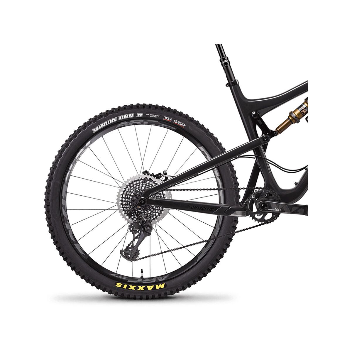 Santa Cruz Bronson CC XX1, gloss carbon and sriracha - Bild 5