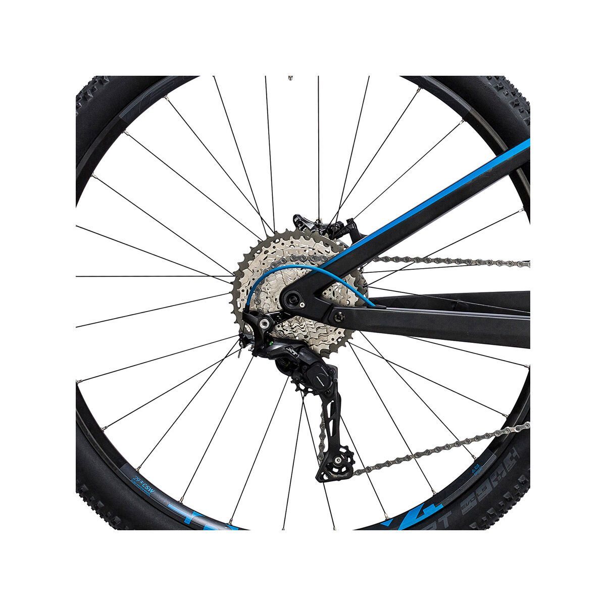 Cube AMS 100 C:68 Race 29, blue carbon - Bild 4