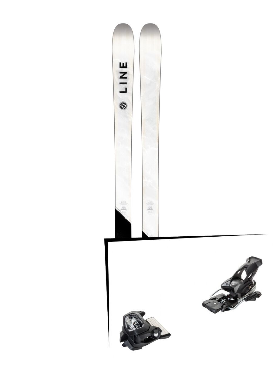 Set: Line Supernatural 86 2018 + Tyrolia Attack² 16 GW solid black - Bild 1