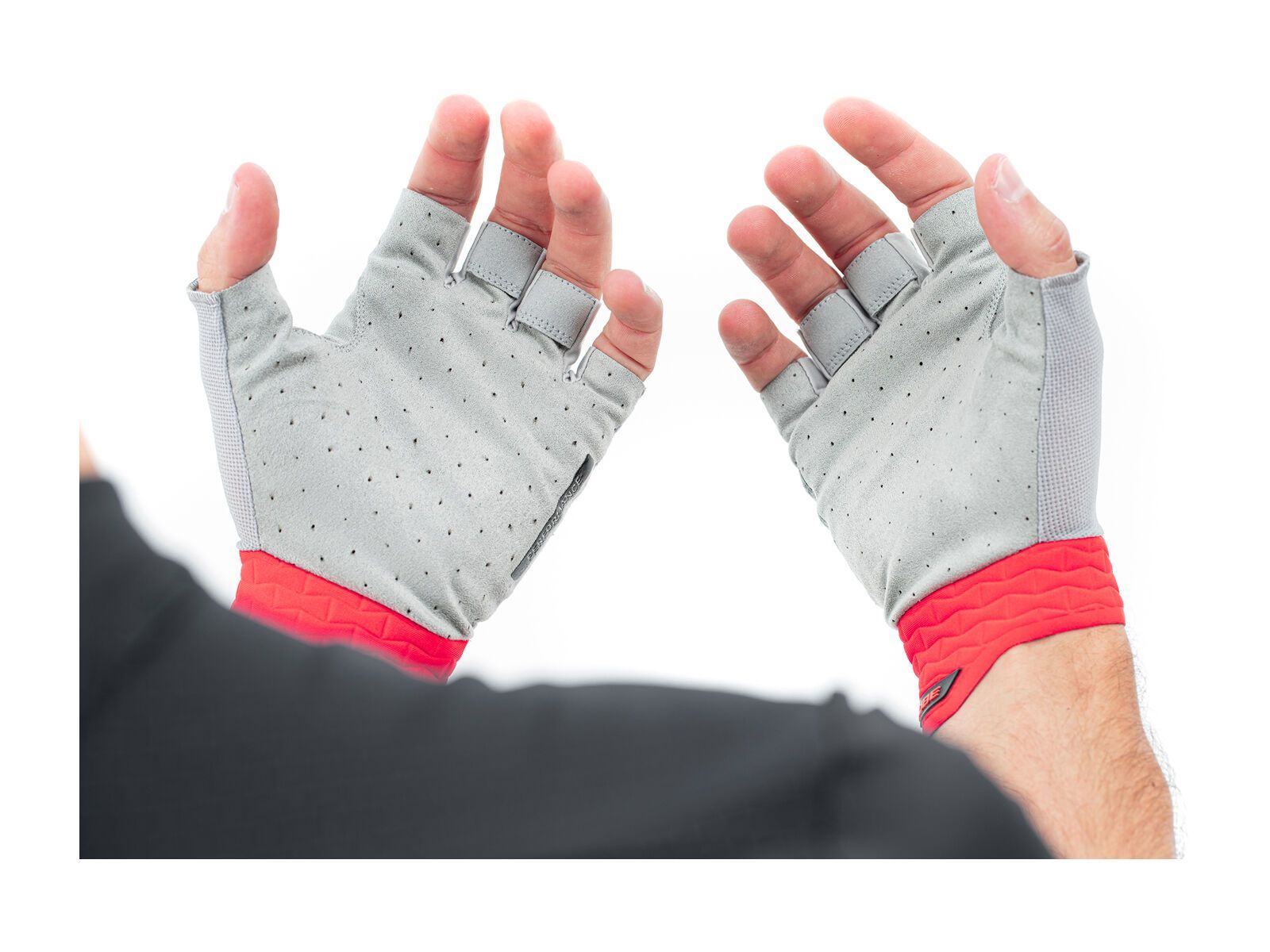 Cube Handschuhe Performance Kurzfinger, grey´n´red - Bild 3