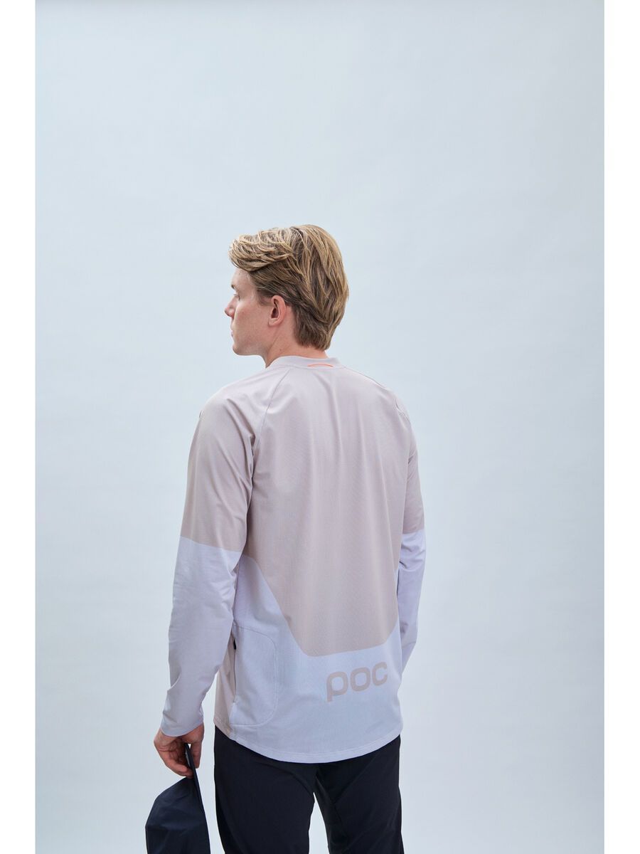 POC M's Essential MTB LS Jersey, light sandstone beige - Bild 4