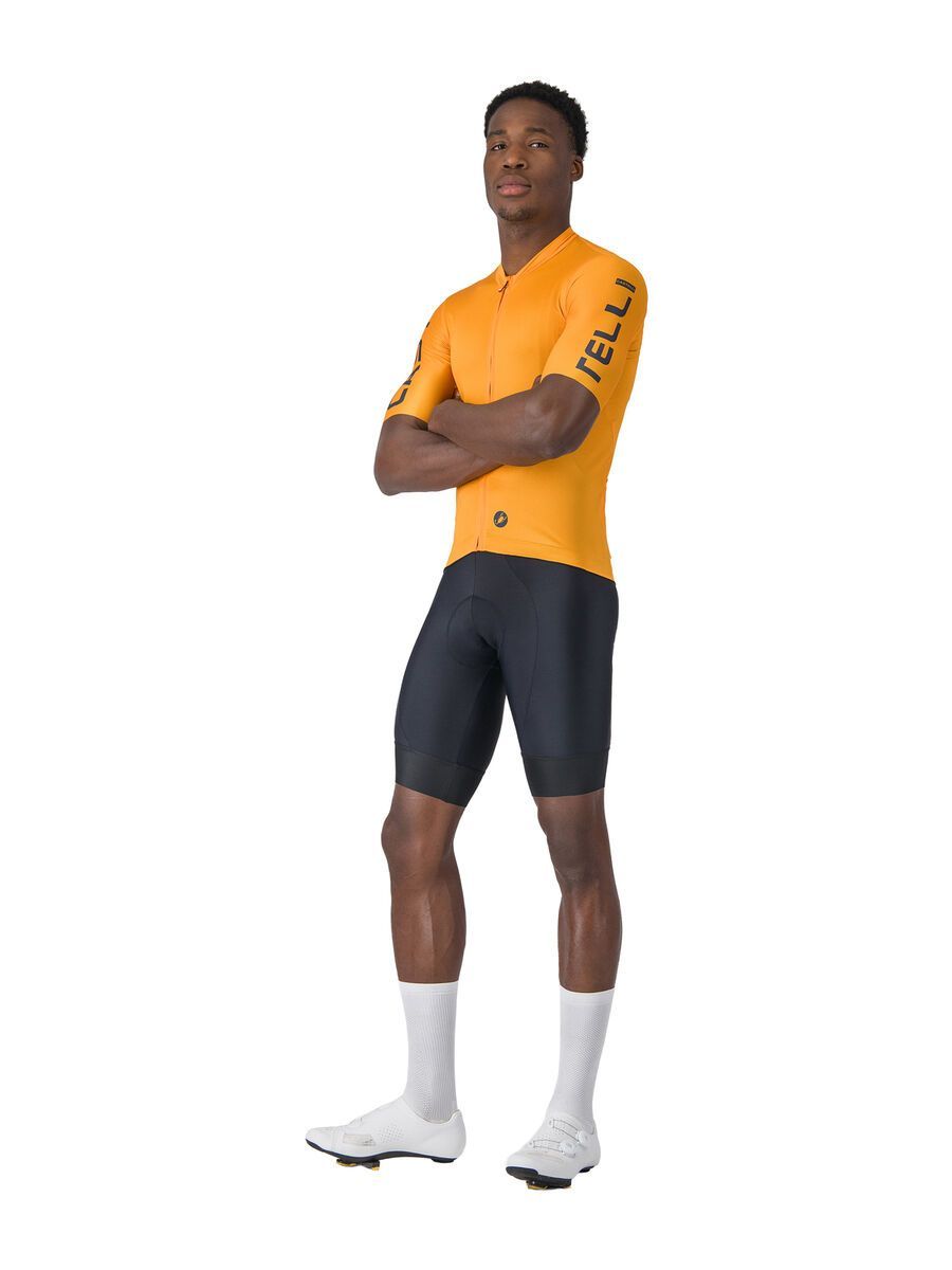 Castelli Entrata Apex Jersey, vivid orange/twilight blue - Bild 7