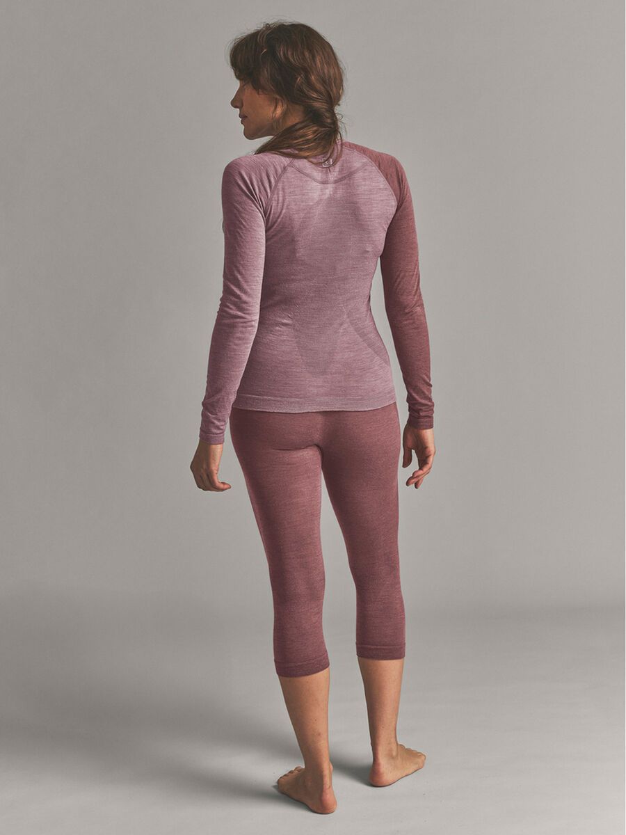 Ortovox 120 Merino Comp Light Long Sleeve W, dusk rose - Bild 4