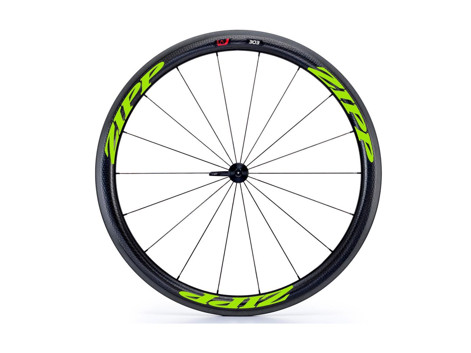 Zipp 303 Firecrest Tubular, schwarz/grün - Bild 1