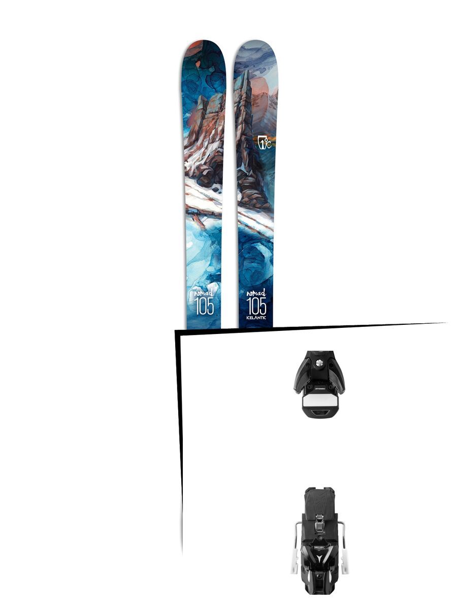 Set: Icelantic Nomad 2017 + Atomic STH 13 WTR (1681268) - Bild 1
