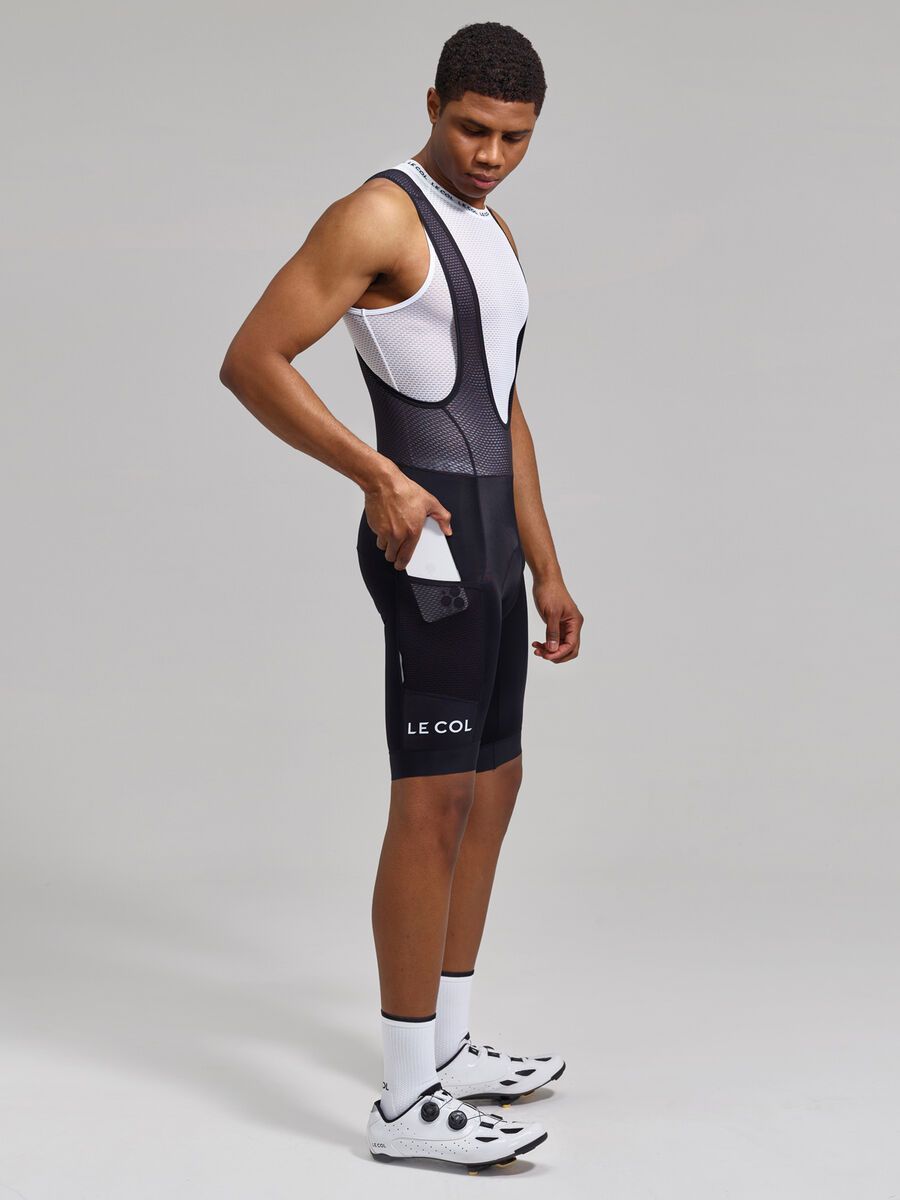 Le Col Sport Cargo Bib Shorts, black/black - Bild 7
