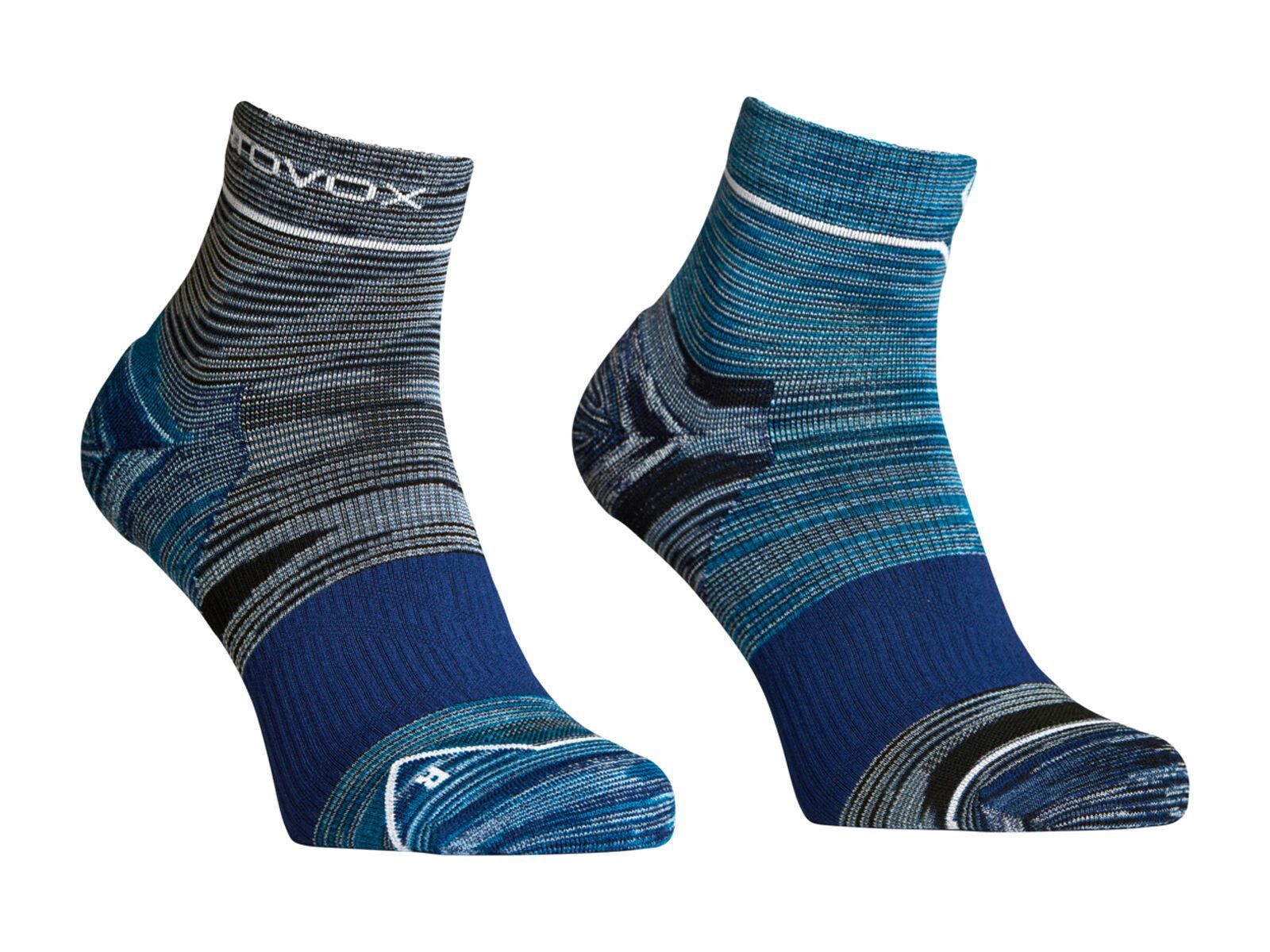 Ortovox Alpine Quarter Socks M, blue nunatak - Bild 1