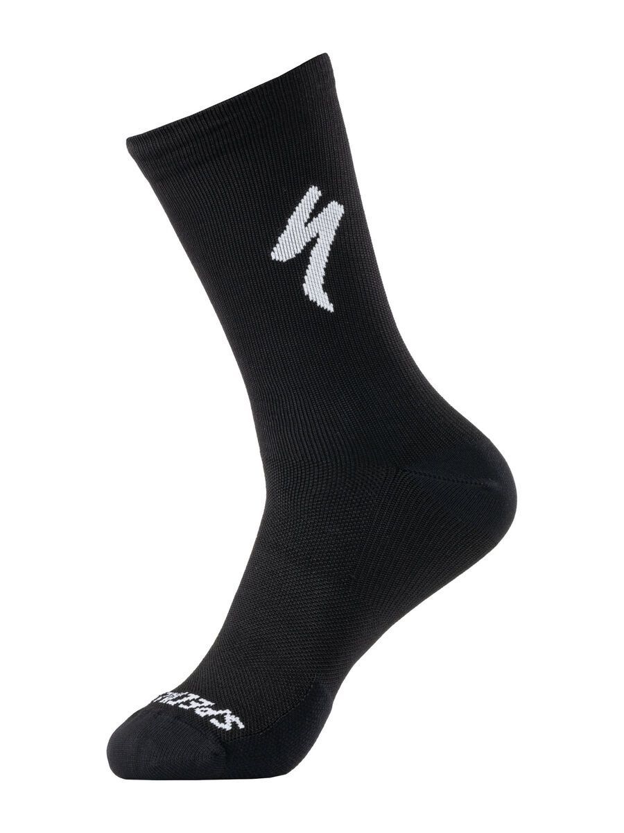 Specialized Soft Air Road Tall Sock, black/white - Bild 1