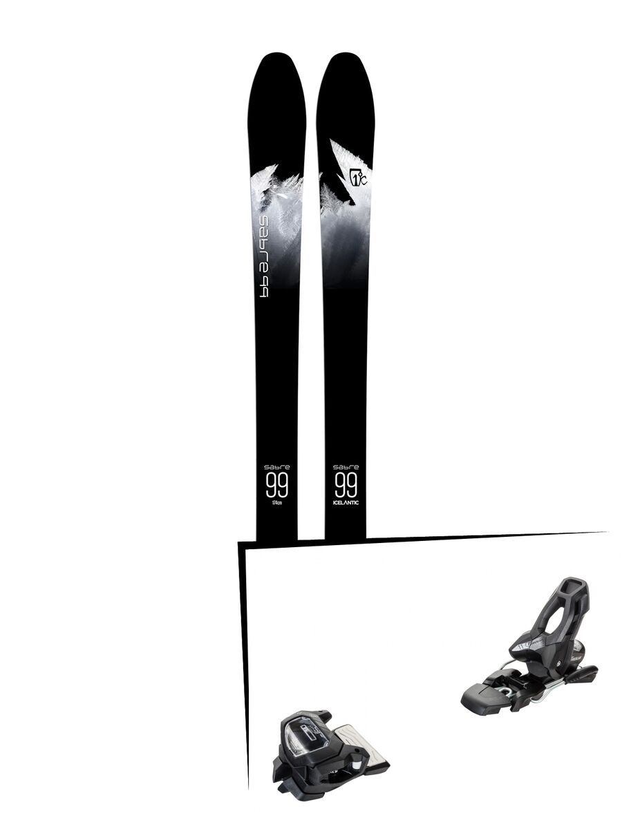 Set: Icelantic Sabre 99 2018 + Tyrolia Attack² 11 GW solid black - Bild 1