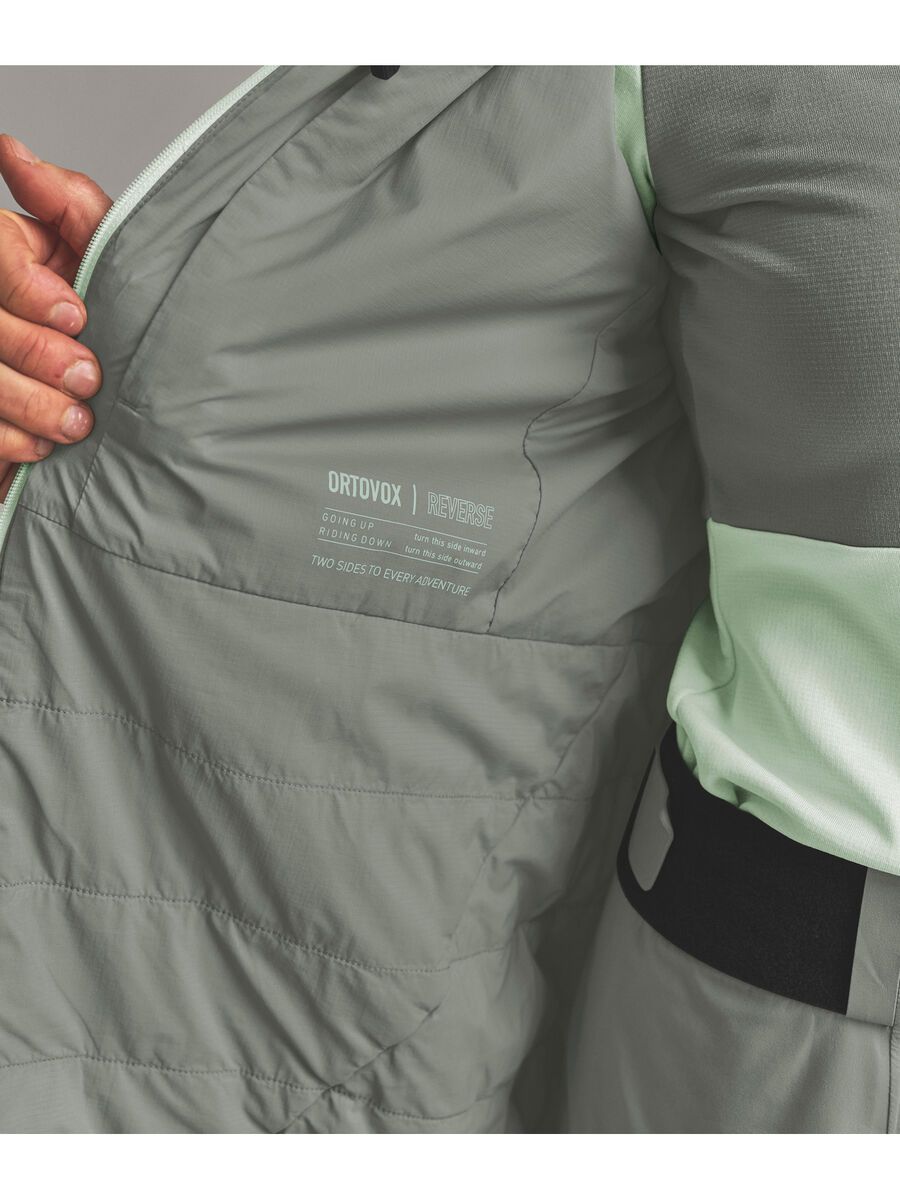 Ortovox Ortler Metawool 60 Rev Jacket W, green acid - Bild 10