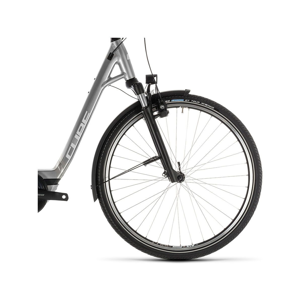 Cube Town Hybrid SL 500 Easy Entry, silver´n´white - Bild 2