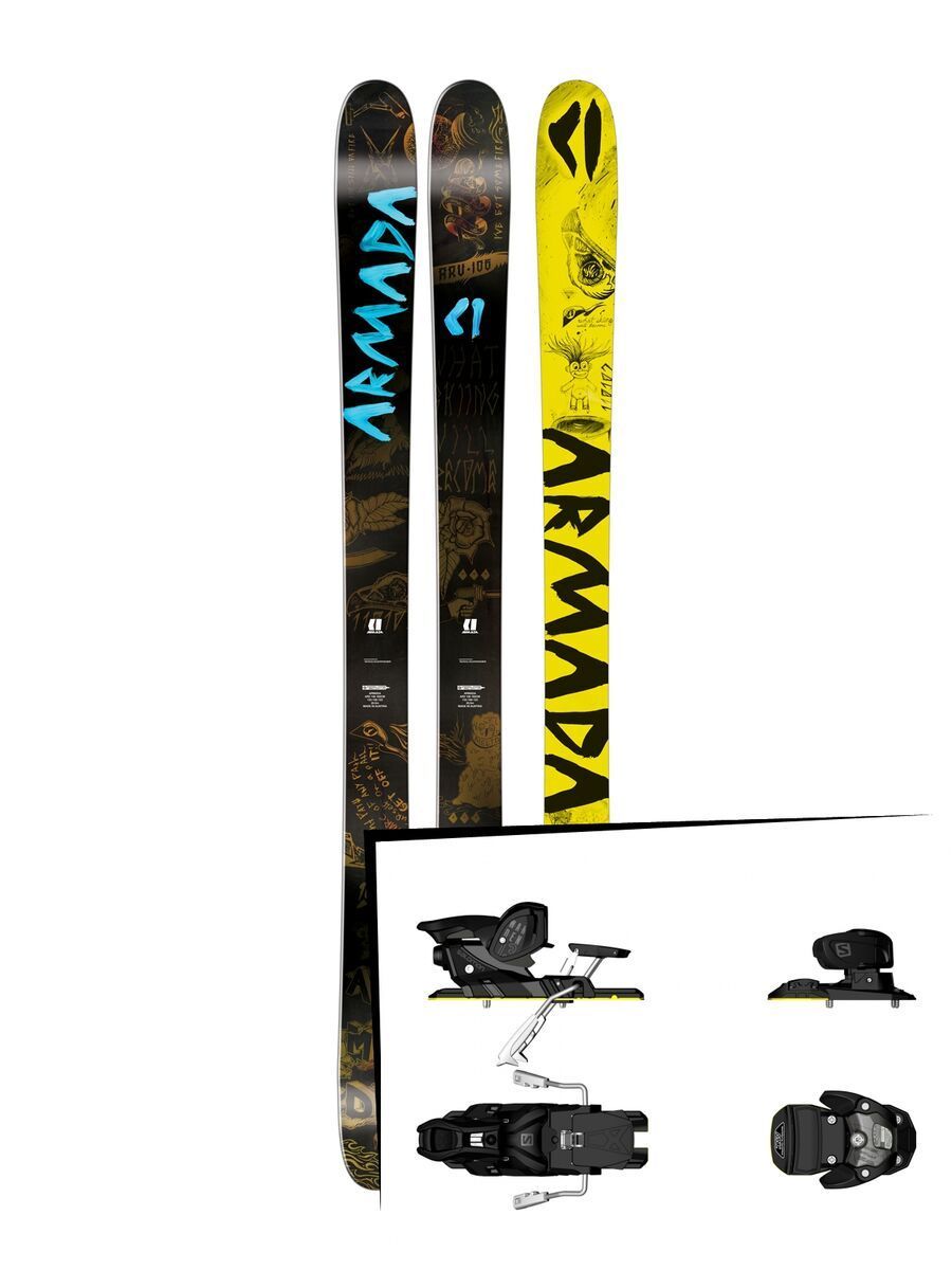 Set: Armada Arv 106 2017 + Salomon Warden MNC 13 (1540104) - Bild 1