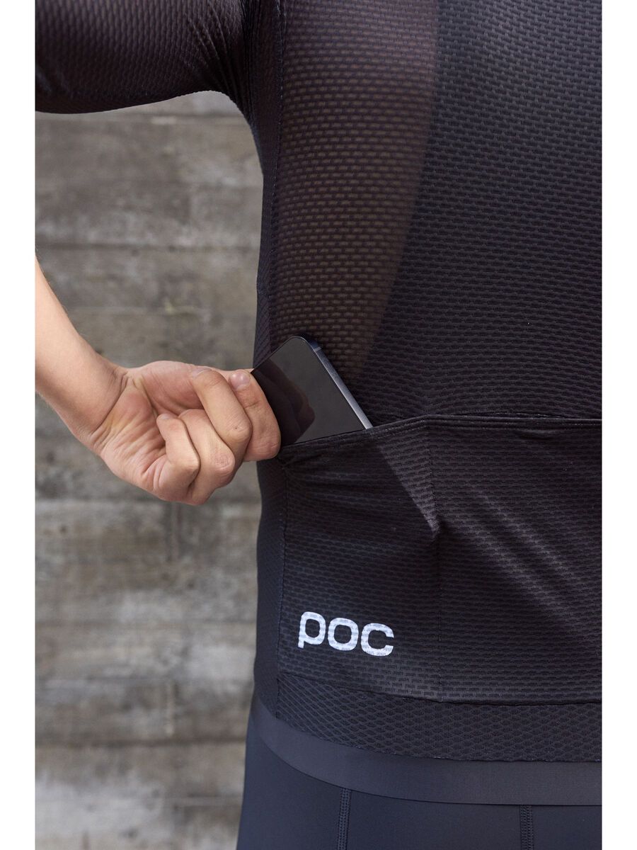 POC M's Air Jersey, uranium black - Bild 8