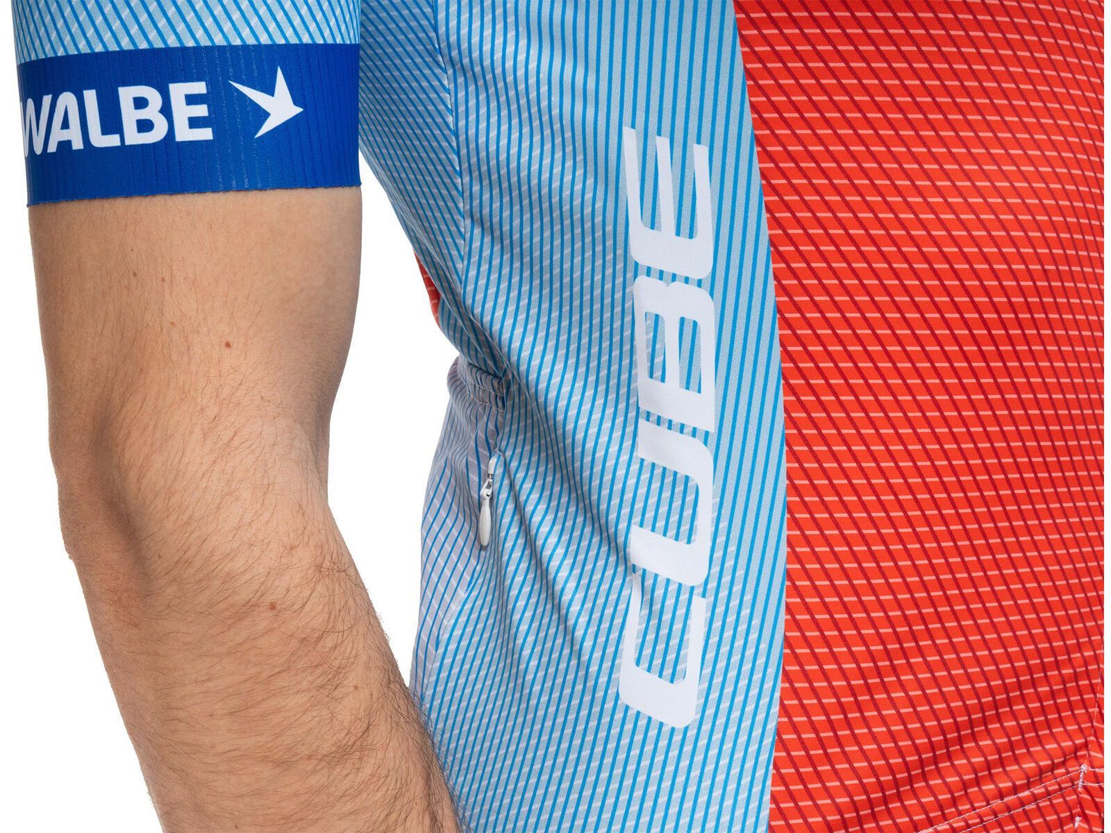 Cube Road/XC Trikot X Factory Racing kurzarm, blue´n´orange - Bild 7