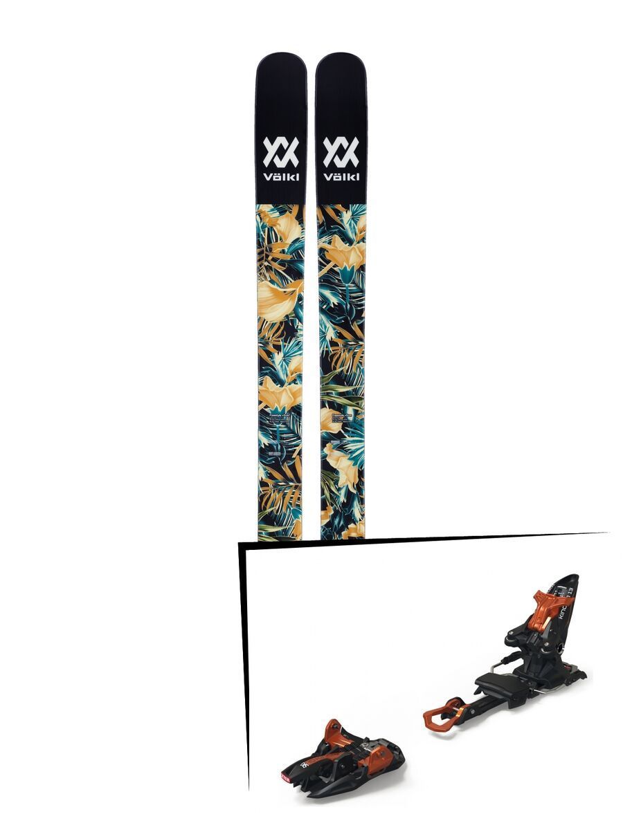 Set: Völkl Bash 116 2018 + Marker Kingpin 13 black/copper - Bild 1