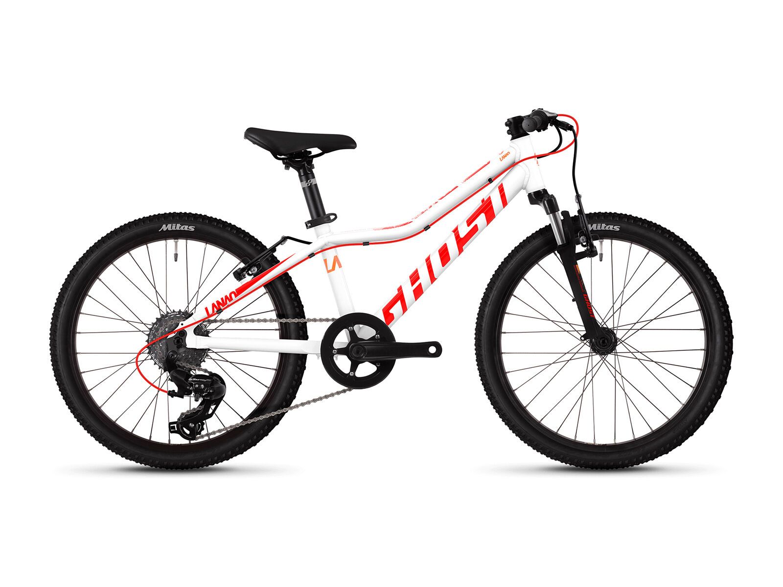 Ghost Lanao 2.0 AL, star white/neon red/juice orange - Bild 1