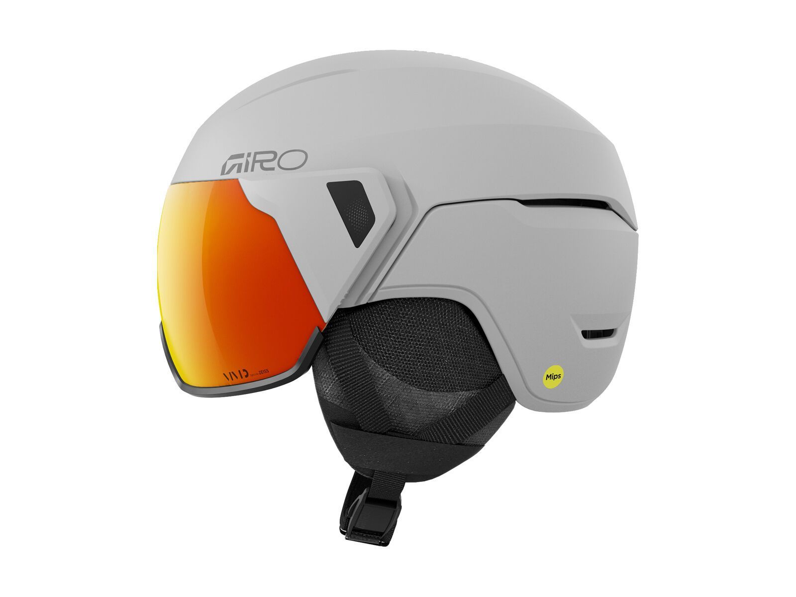 Giro Orbit Spherical MIPS, Vivid Ember / matte light grey - Bild 2