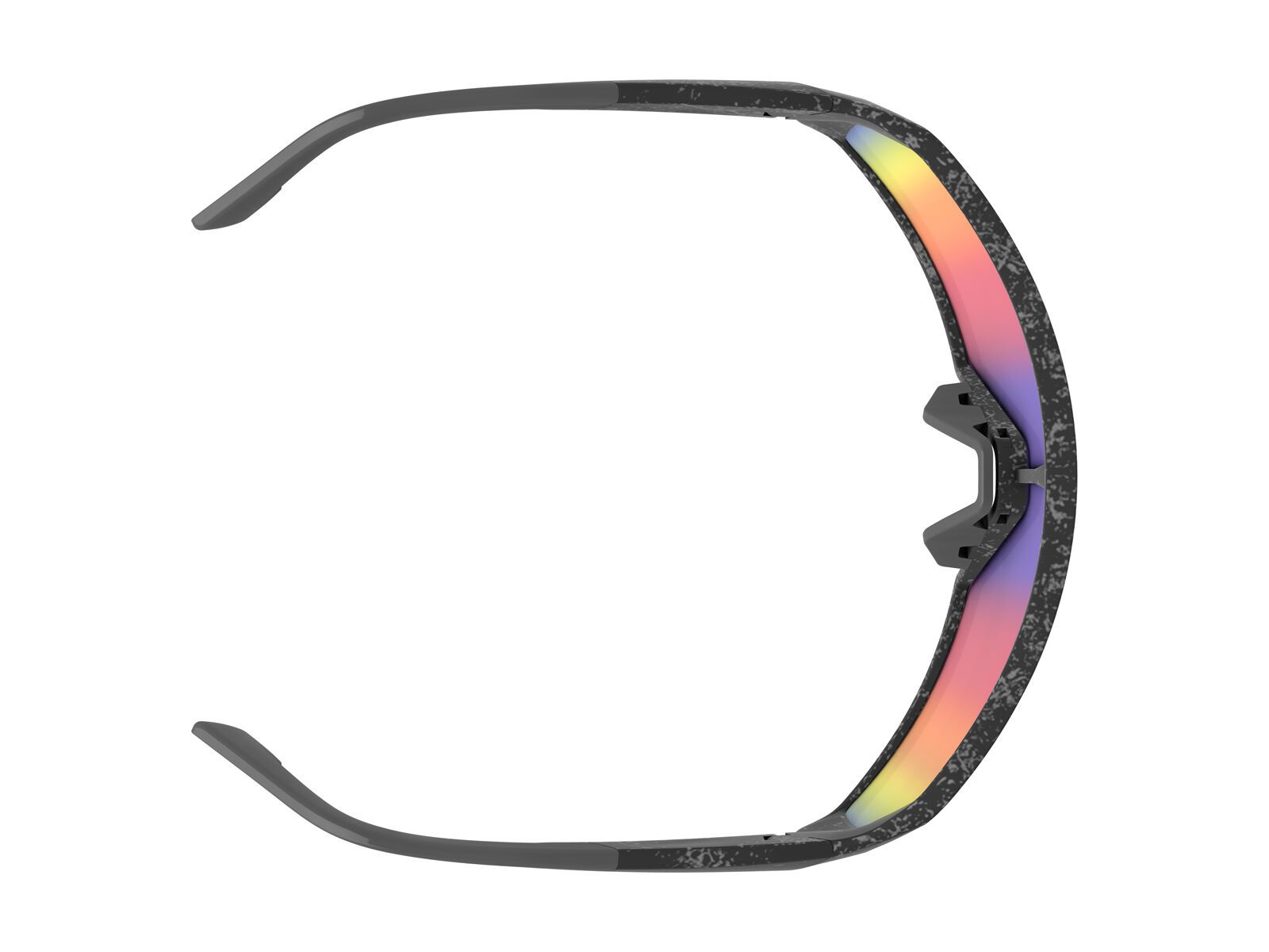 Scott Pro Shield, Teal Chrome / marble black - Bild 4