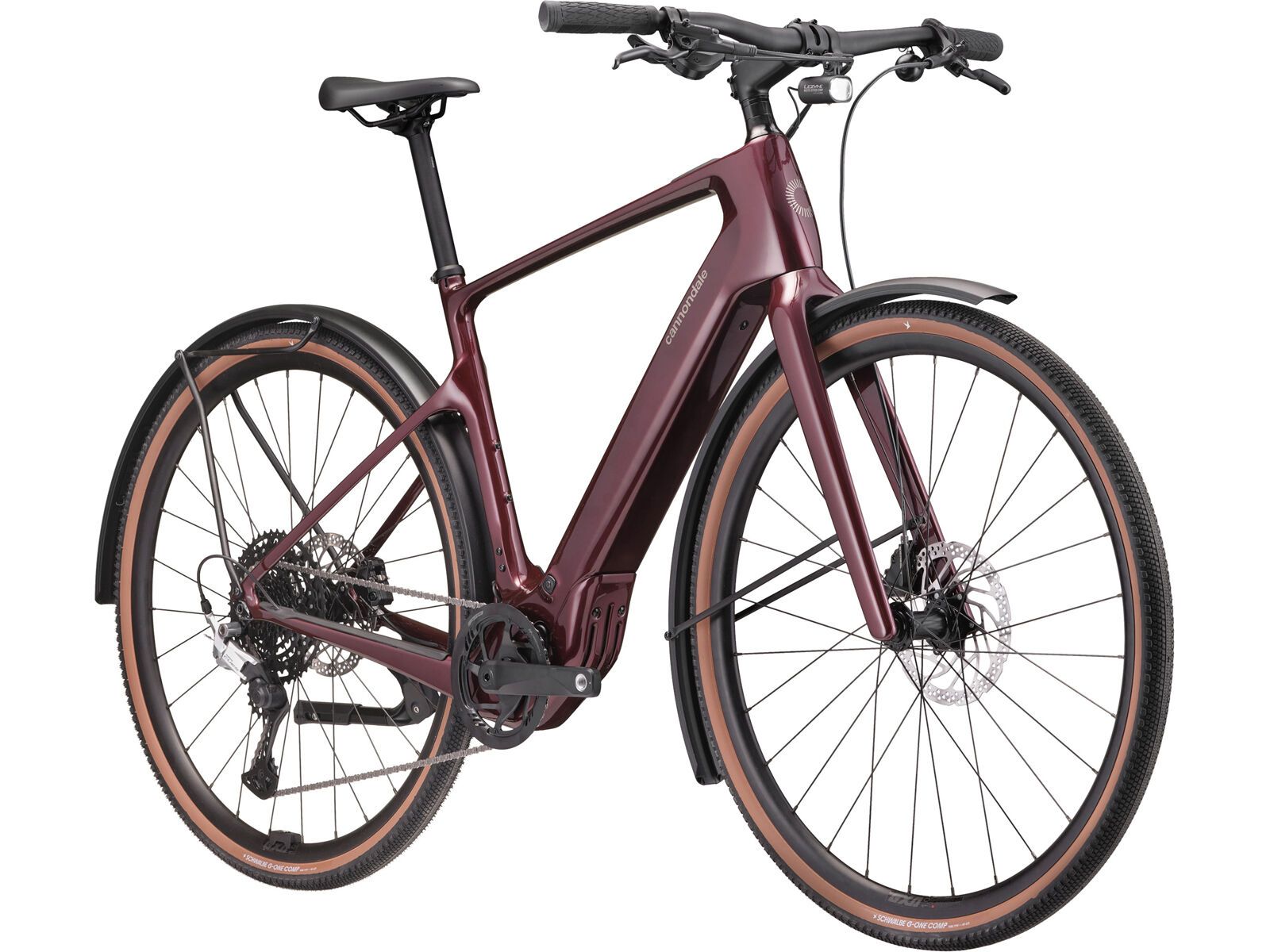 Cannondale Tesoro Neo Carbon 3, cherry lacquer - Bild 2