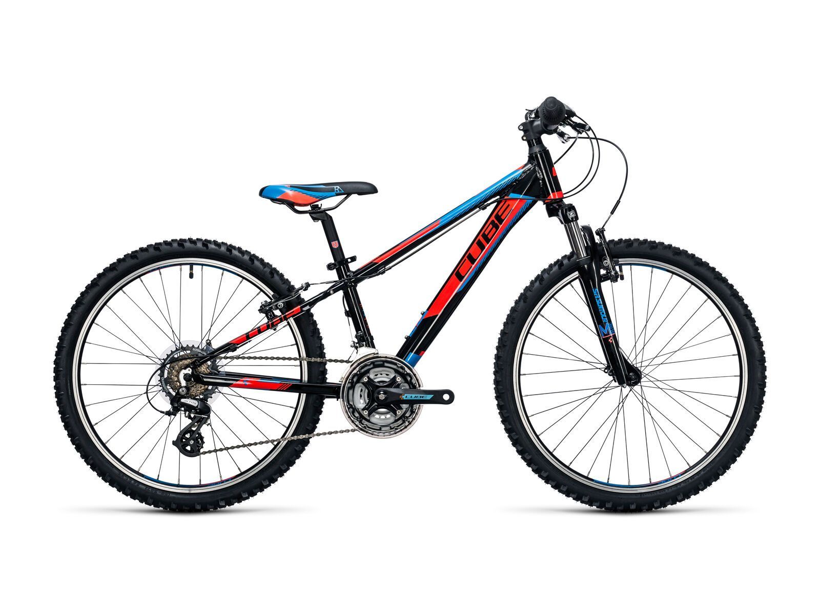 Cube Kid 240, black´n´flashred´n´blue - Bild 1