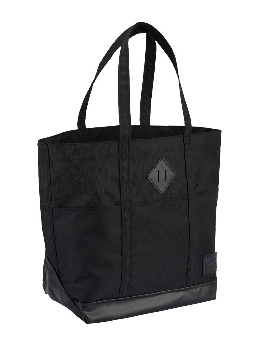 Burton Crate Tote Medium, true black/heather twill - Bild 1