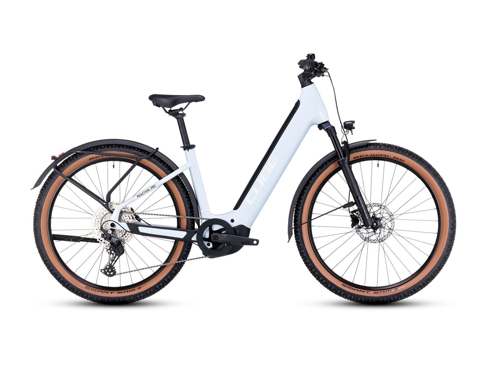 Cube Reaction Hybrid Pro Allroad 750 27.5 Easy Entry, flashwhite´n´black - Bild 1