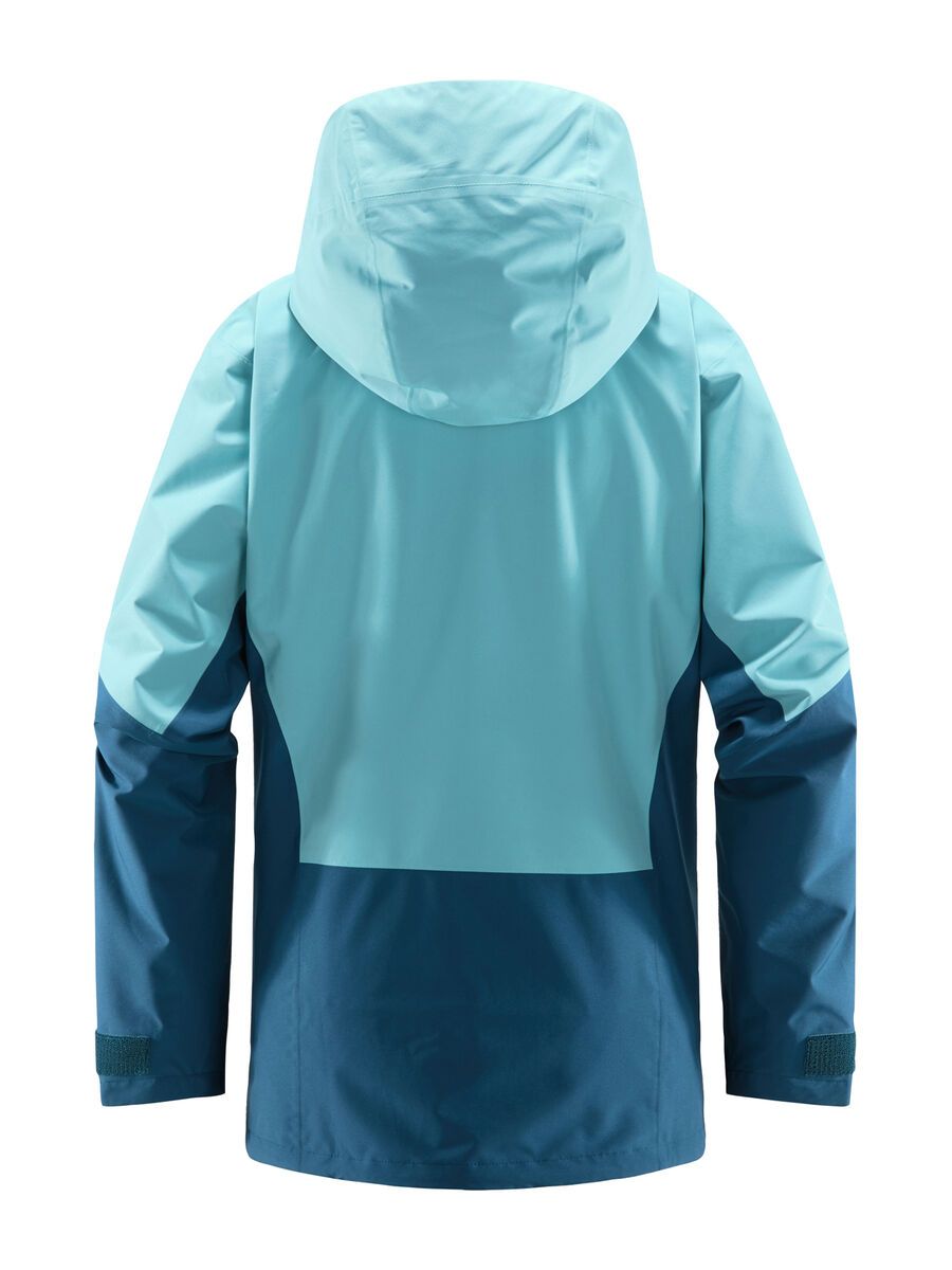 Haglöfs Lumi Jacket Women, dark ocean/frost blue - Bild 2