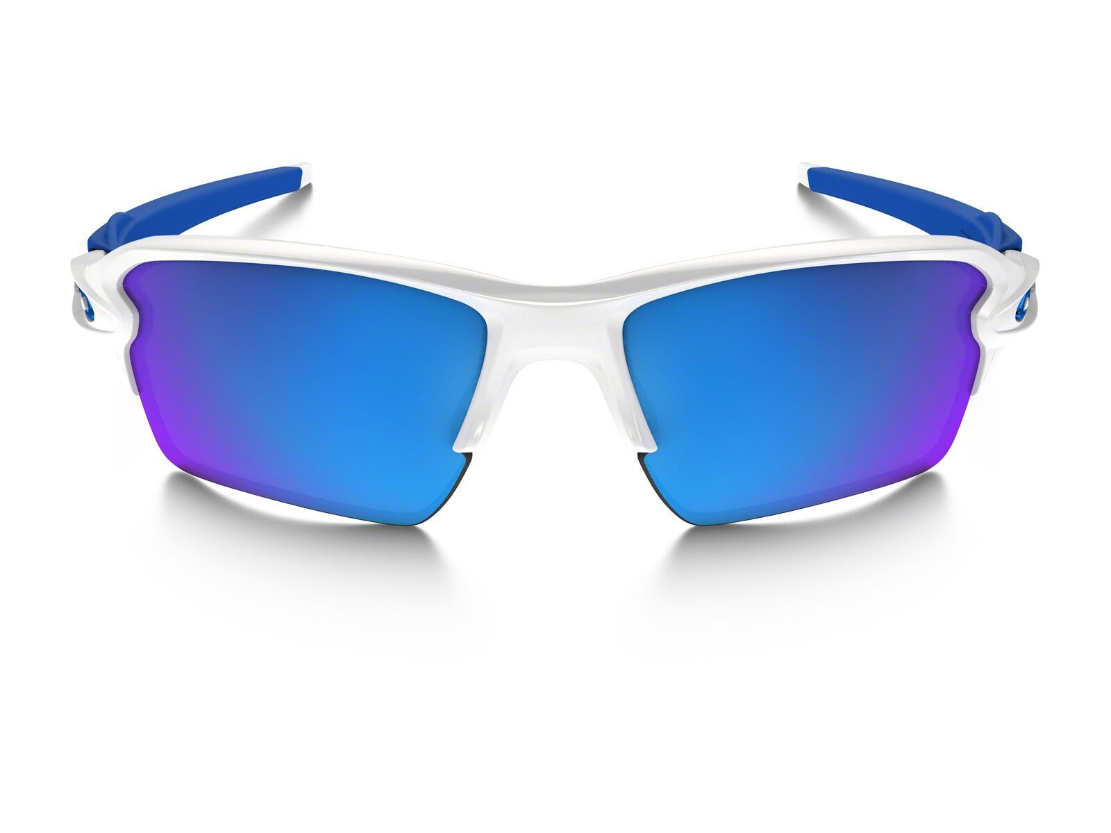 Oakley Flak 2.0 XL, polished white/Lens: sapphire iridium - Bild 2