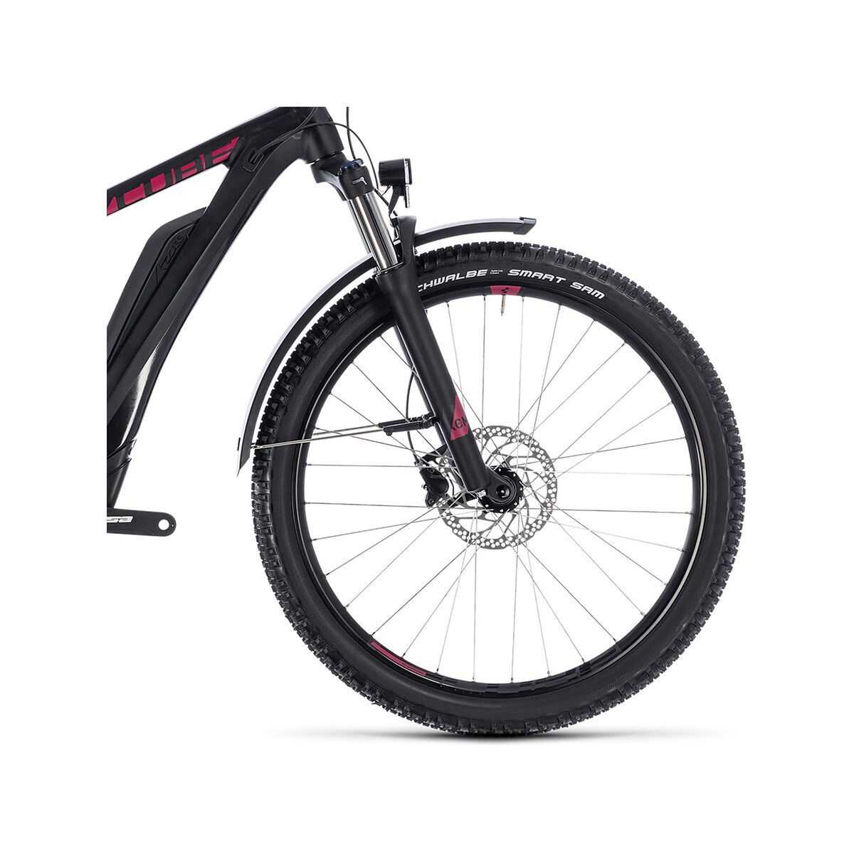 Cube Access Hybrid Pro Allroad 500 27.5, black´n´berry - Bild 3