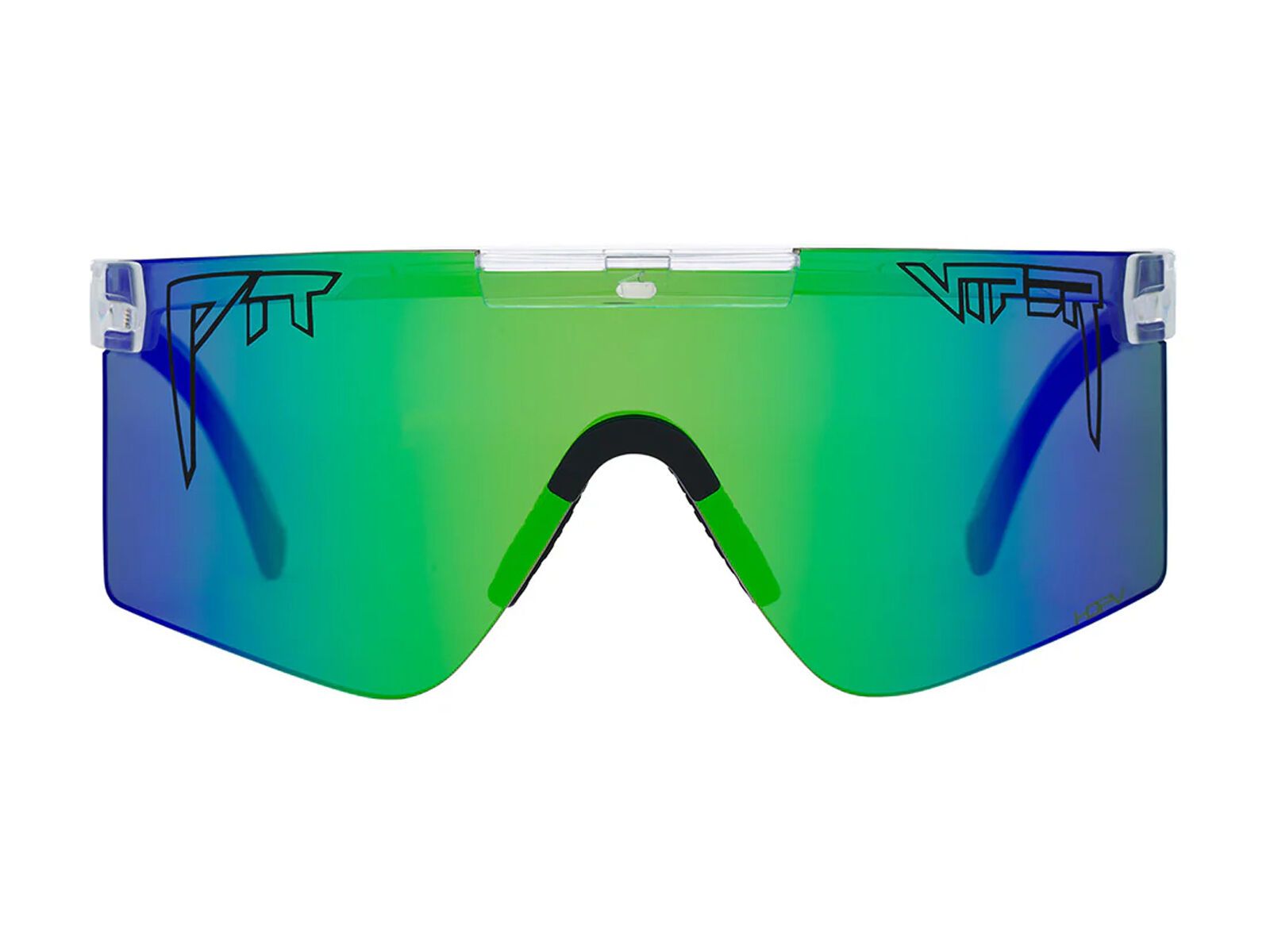 Pit Viper The Originals 2.0 Regular, The Clear / HDPV Polarized Blue-Green - Bild 2