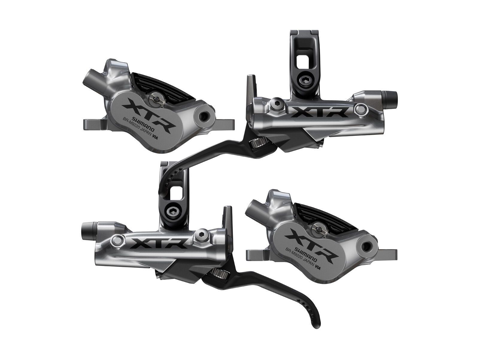 Shimano XTR BL-M9220 + BR-M9220 4-Kolben Upgrade-Kit - Bild 1