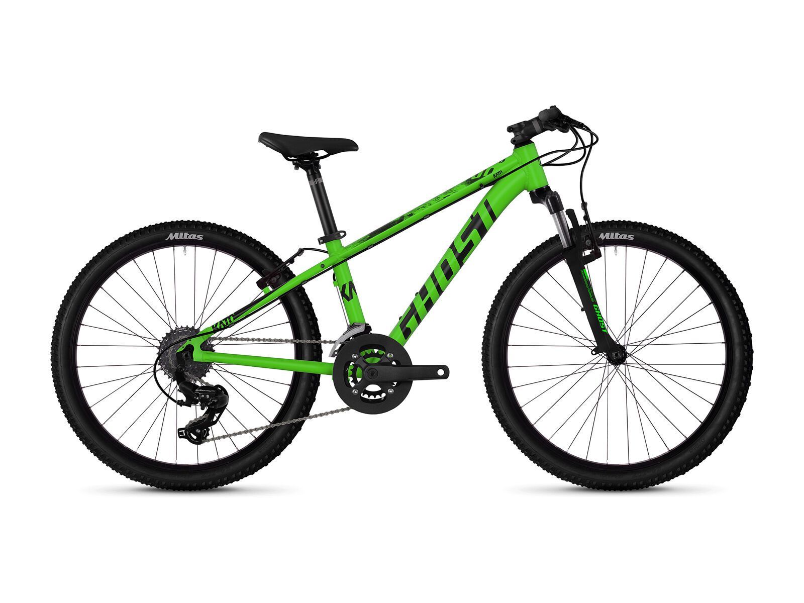 Ghost Kato 2.4 AL, riot green/jet black - Bild 1