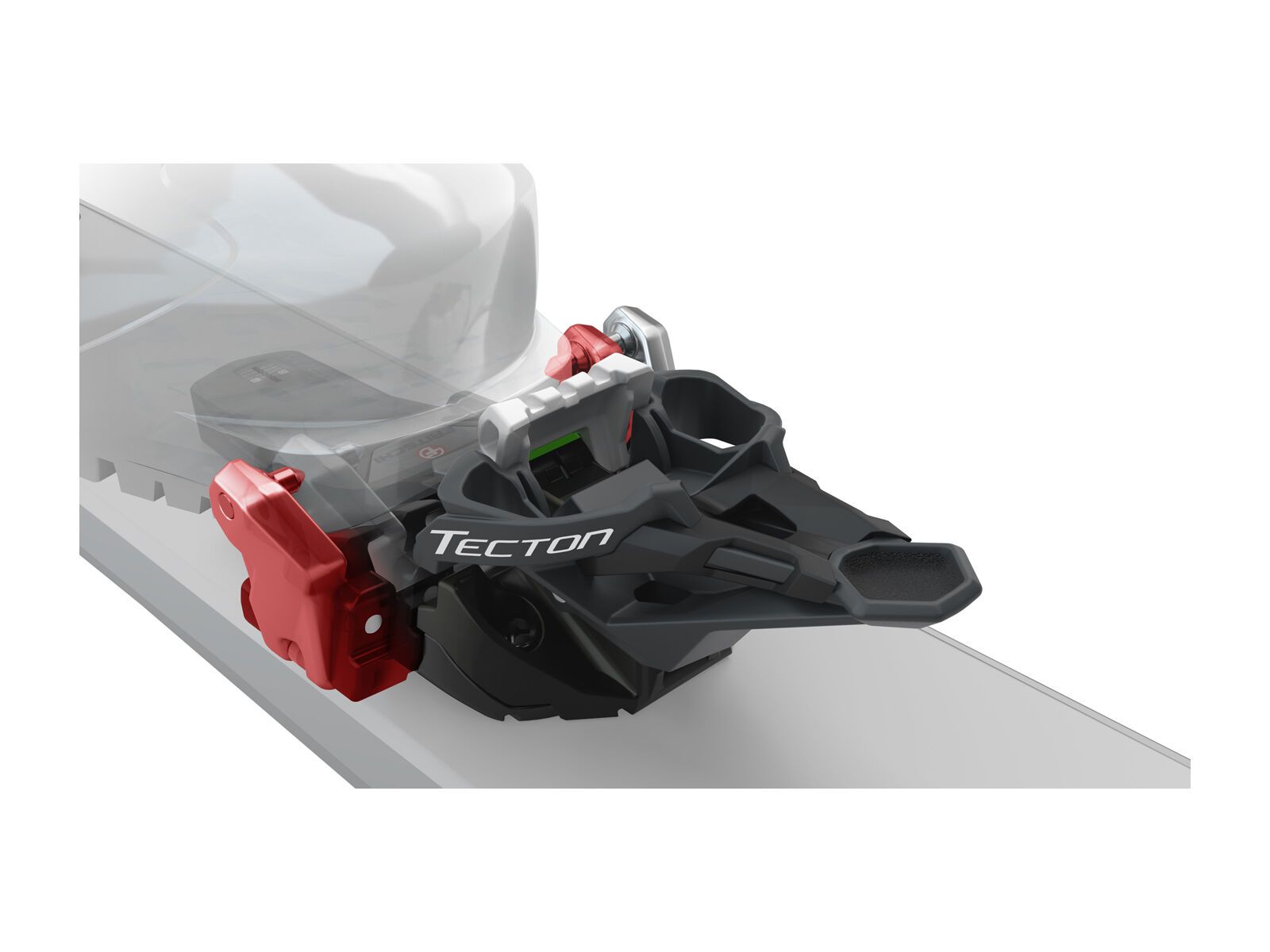 Fritschi Tecton 13 - 100 mm, ice-blue/yellow green/black - Bild 8