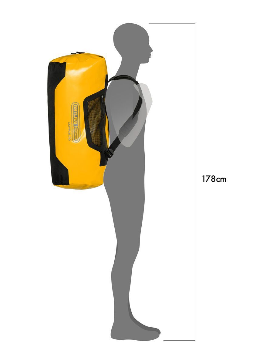 ORTLIEB Duffle 110 L, sun yellow - black - Bild 10