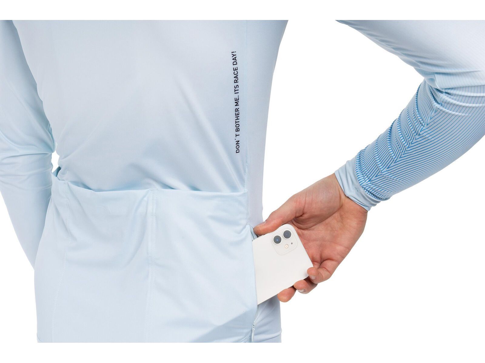 Cube Road/XC UV-Schutz Trikot Teamline langarm, blue - Bild 4