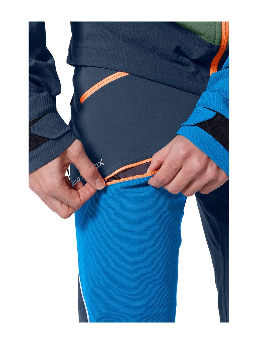Ortovox Westalpen Softshell Pants M, blue lake - Bild 3