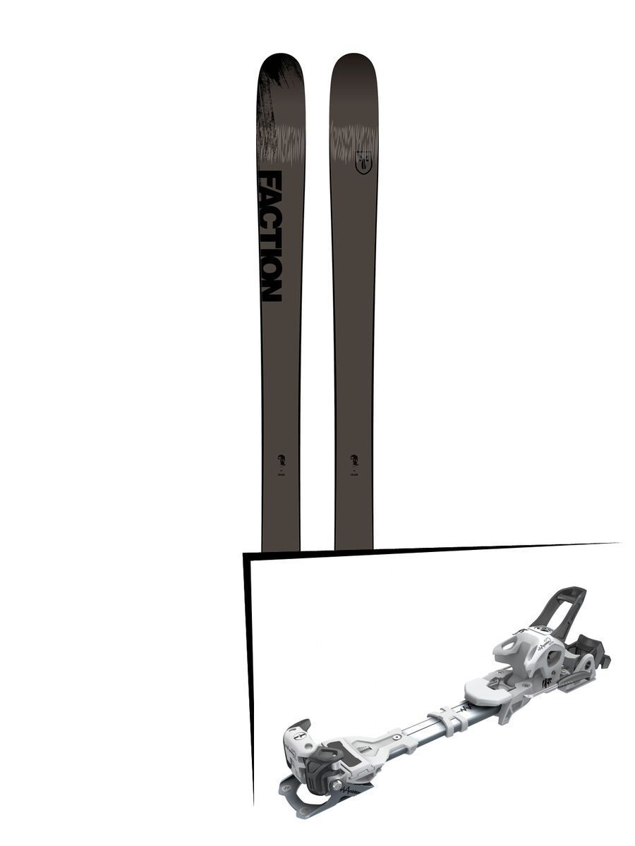 Set: Faction Dictator 2.0 2019 + Tyrolia Ambition 12 AT solid white black - Bild 1