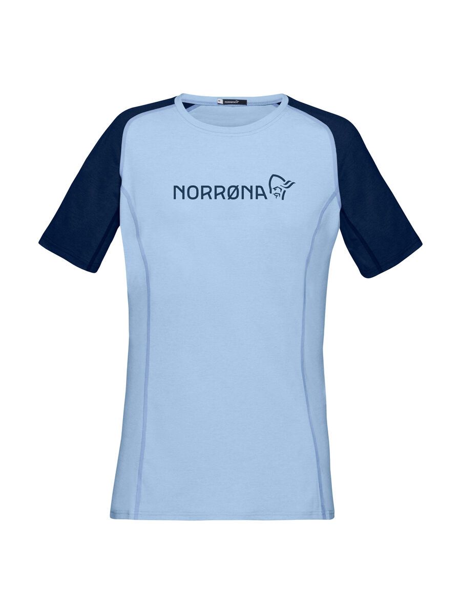 Norrona fjørå equaliser lightweight T-Shirt W's, serenity/indigo night - Bild 1